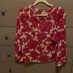 Beautiful, rose top! Sheer! Never worn!